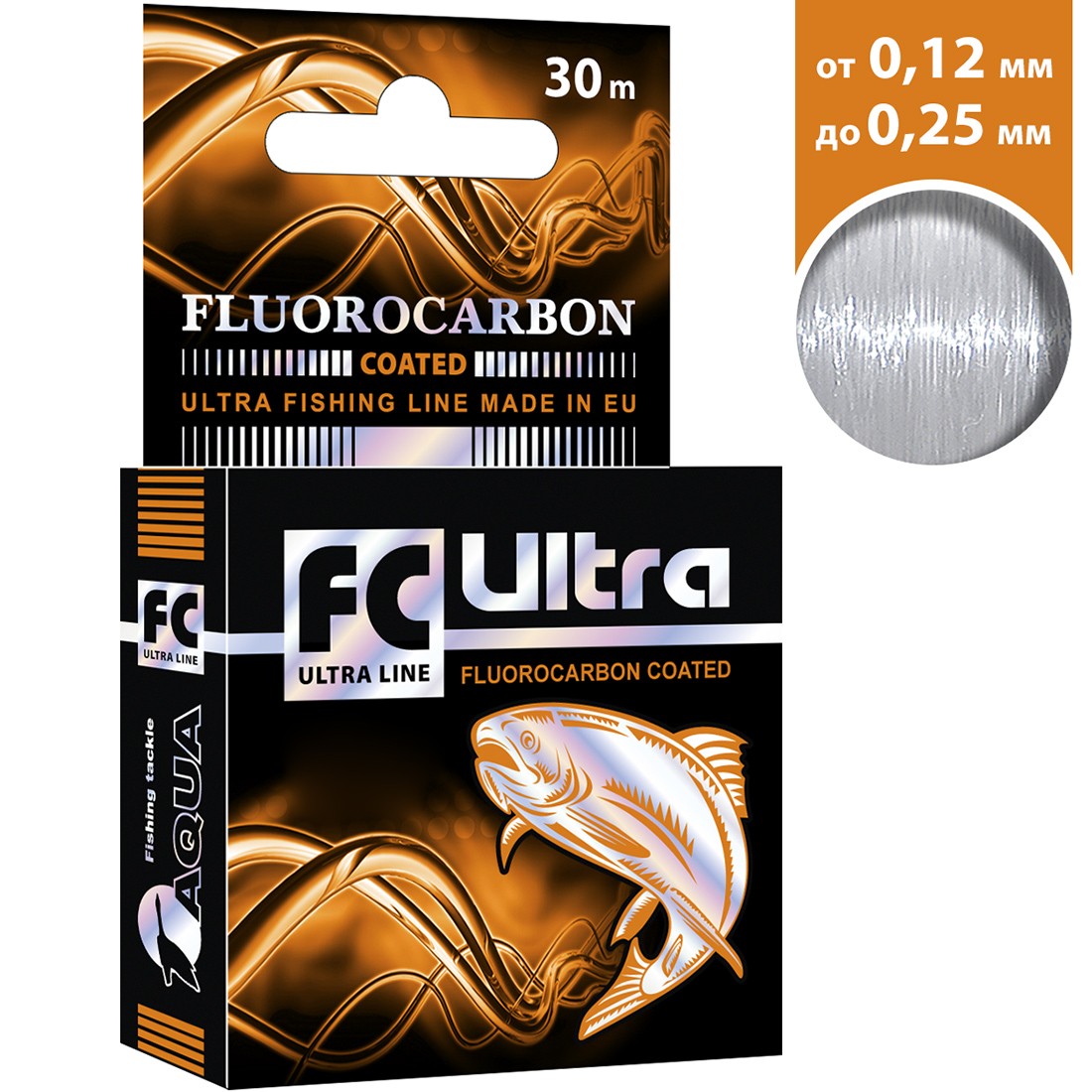 Леска FC Ultra Fluorocarbon Coated 30 метров